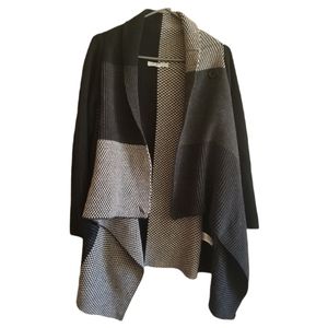 Cleo women's black and white cardigan size M
